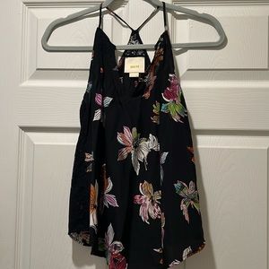 Floral tank top, size 0